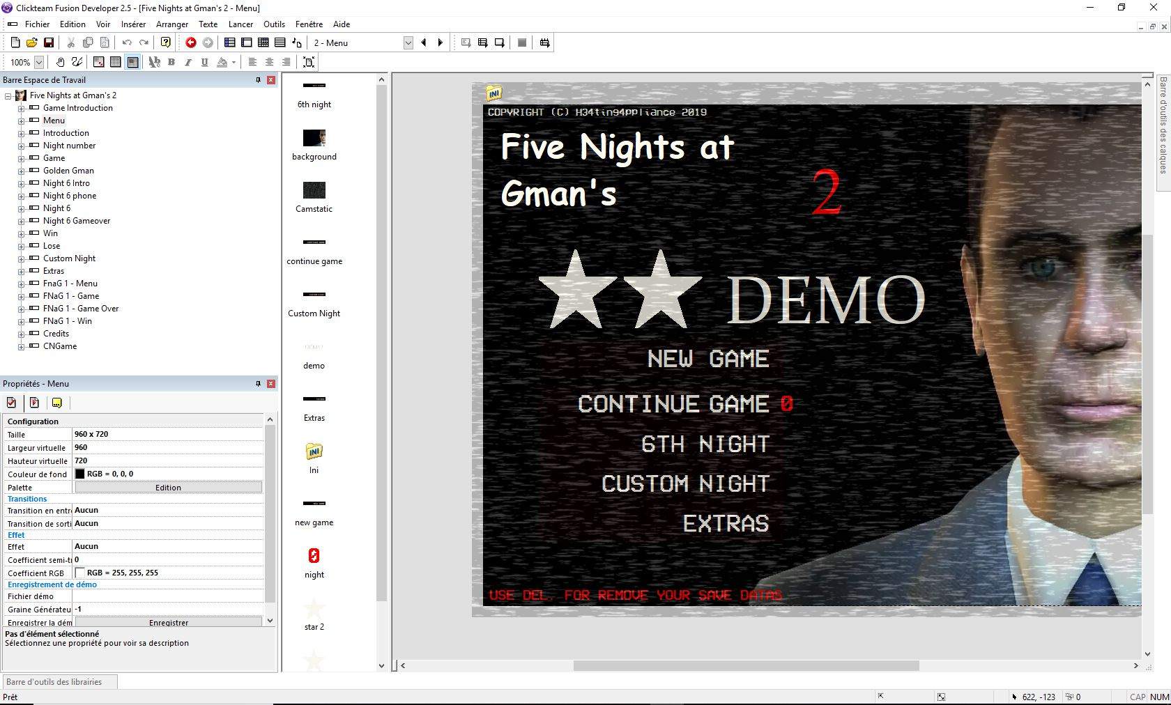 how to make a fnaf game in clickteam fusion 2.5