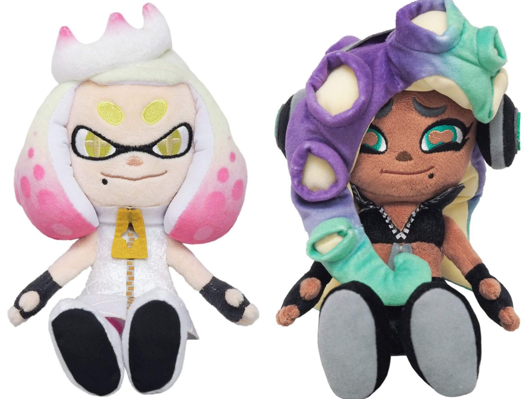 splatoon marina and pearl plush