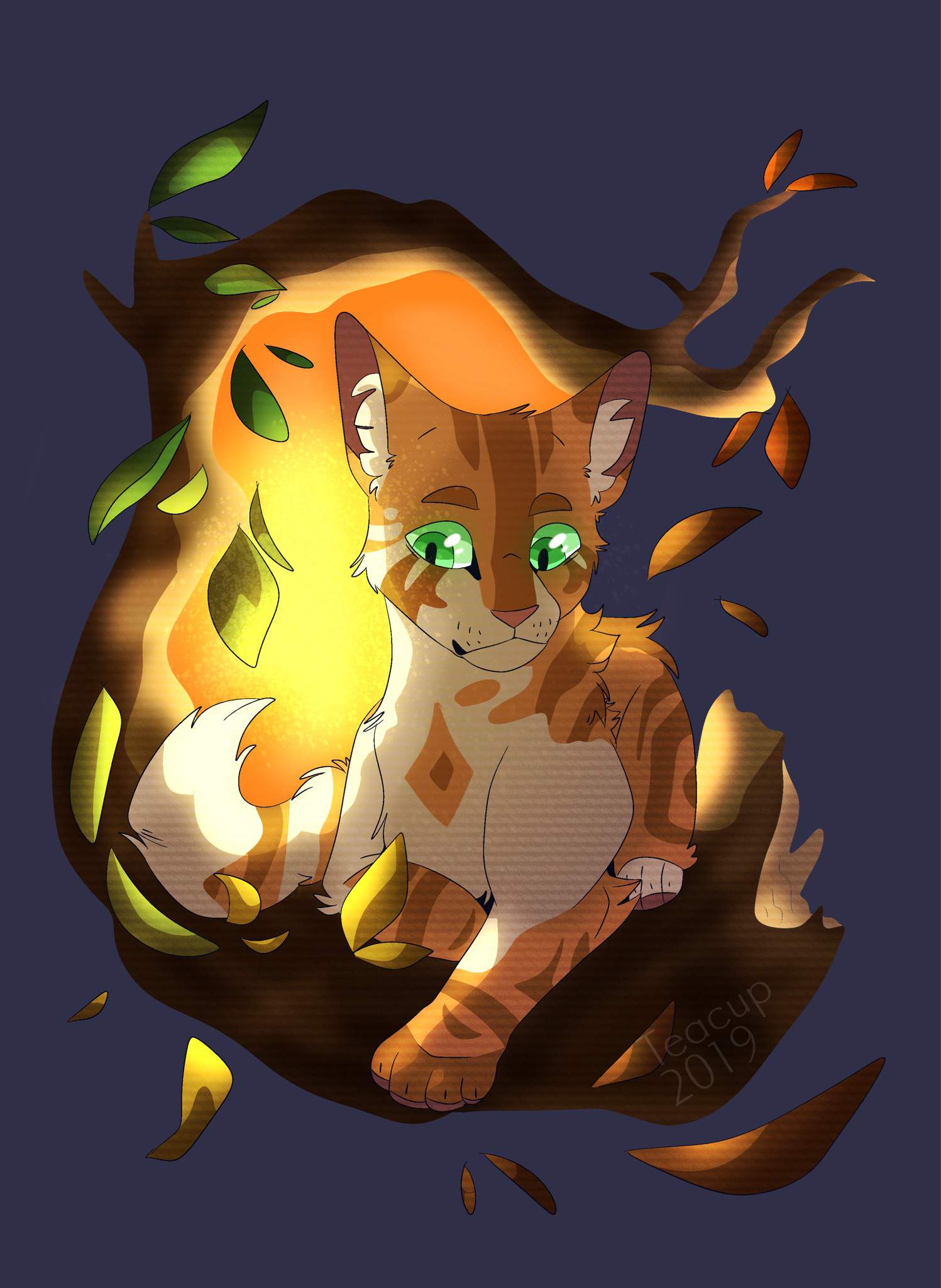 fallen-leaves-by-stariitea-on-deviantart-warrior-cats-art-warrior