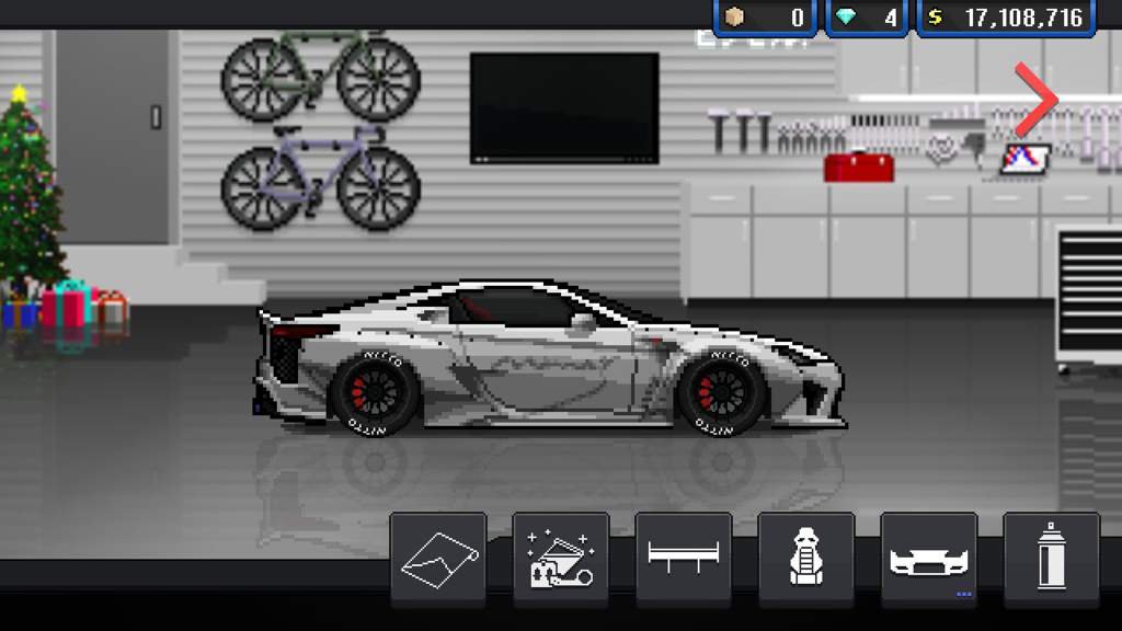 A (sorta) Pandem Lexus LFA Pixel Car Racer Amino Amino