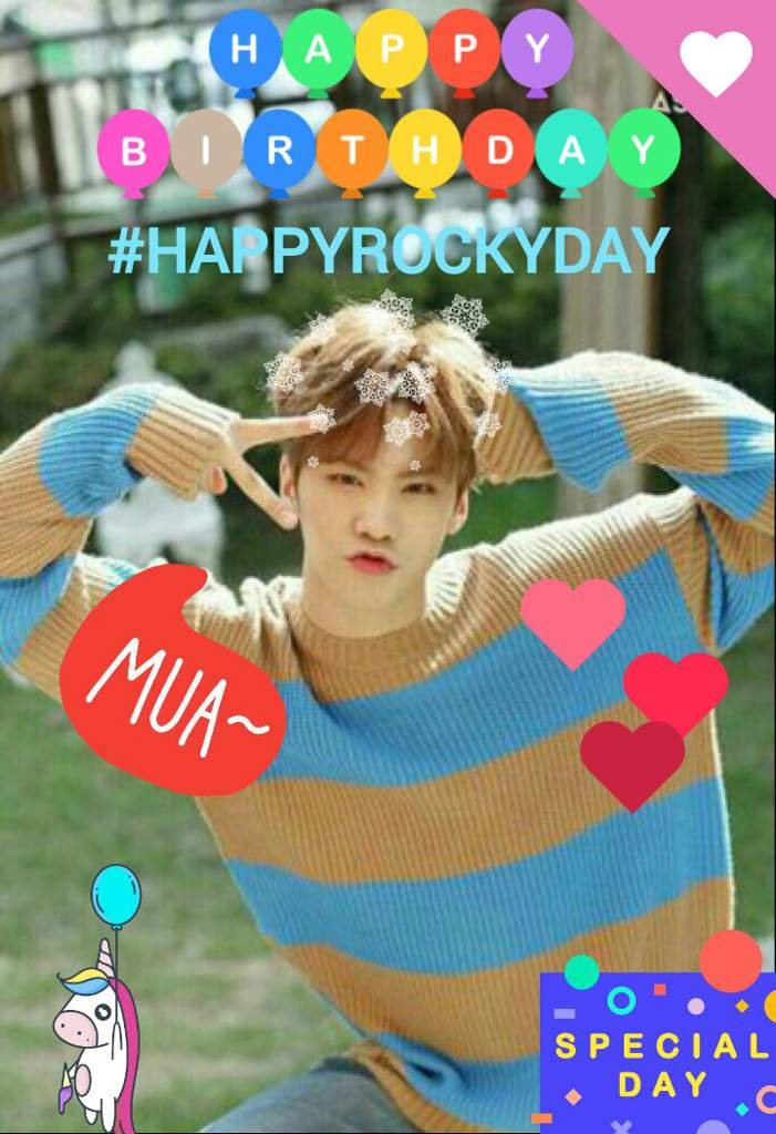 #HAPPYROCKDAY,HAPPY BIRTHDAY ROCKY,FELIZ CUMPLEAÑOS ROCKY | · ASTRO · Amino