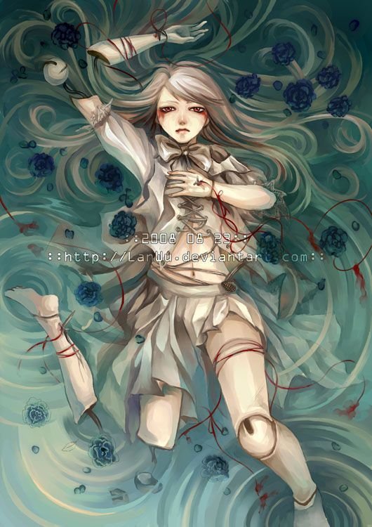 Anime voodoo doll girl