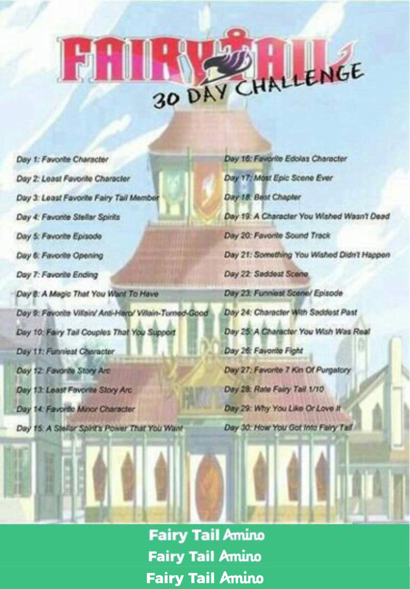 Fairy Tail 30 Day Challenge Day 15 Fairy Tail Amino