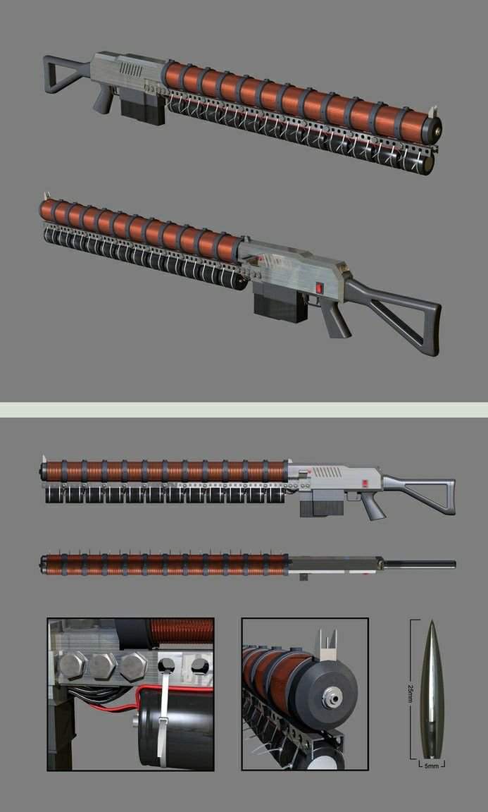 is the gauss rifle a heavy weapon