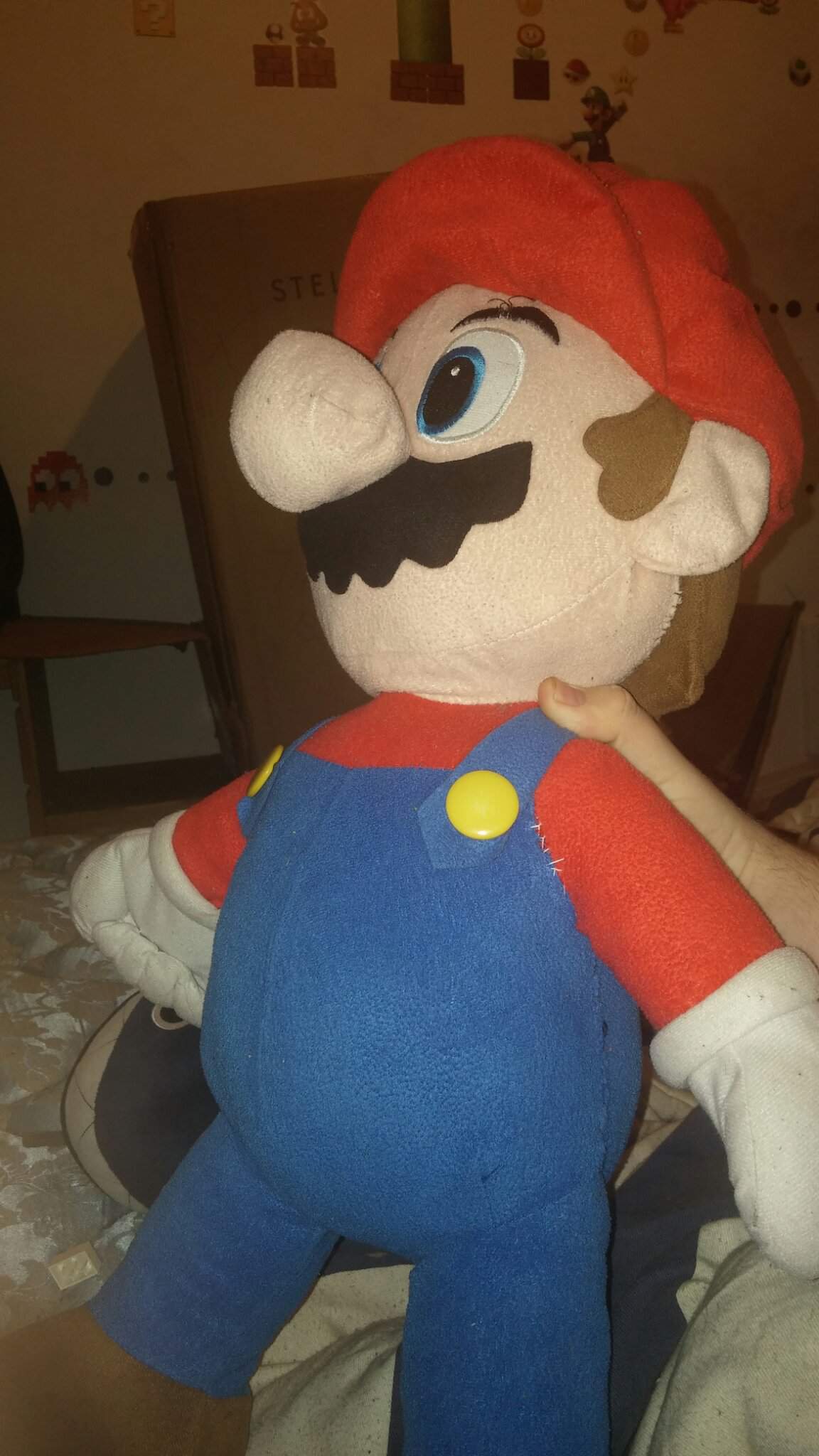 mario plush backpack