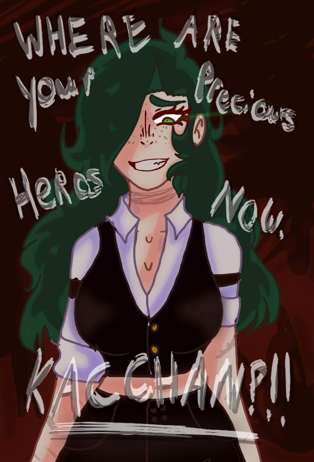 Villain Female Deku 