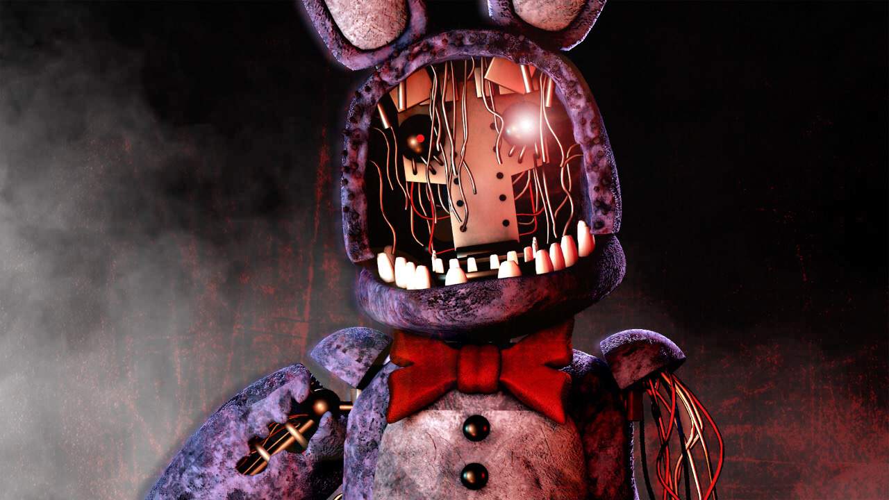 Withered Bonnie Render/C4D Five Nights at Freddys PT/BR Amino.