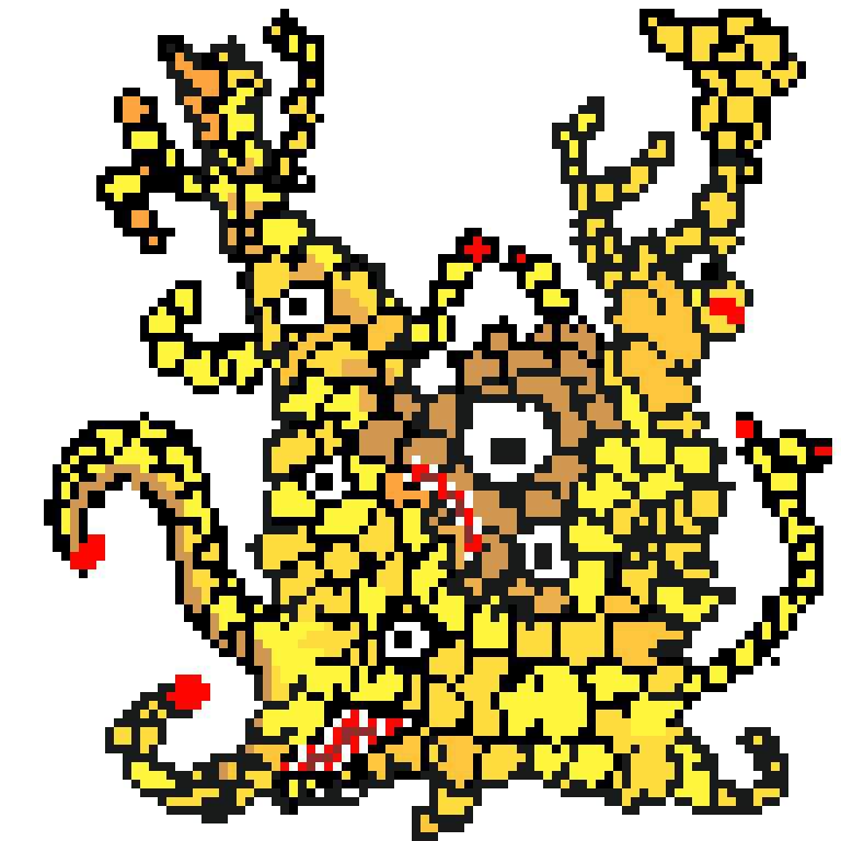 Small Yog Sothoth Pixel Art Lovecraftian Mythos Amino Amino