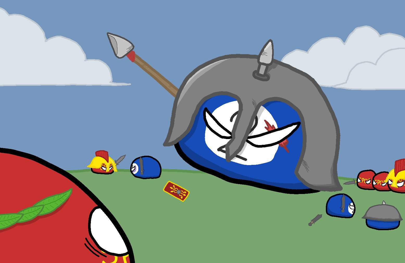 Art Dump | Mapping - Polandball Amino Amino