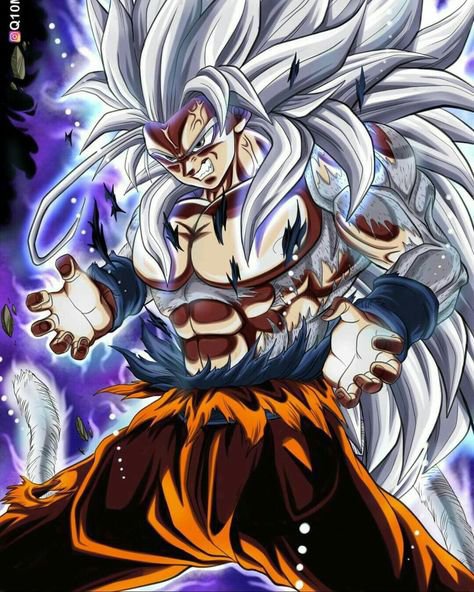 El poder más loco creado por fans Goku ultra instinto ssj 5 DRAGON