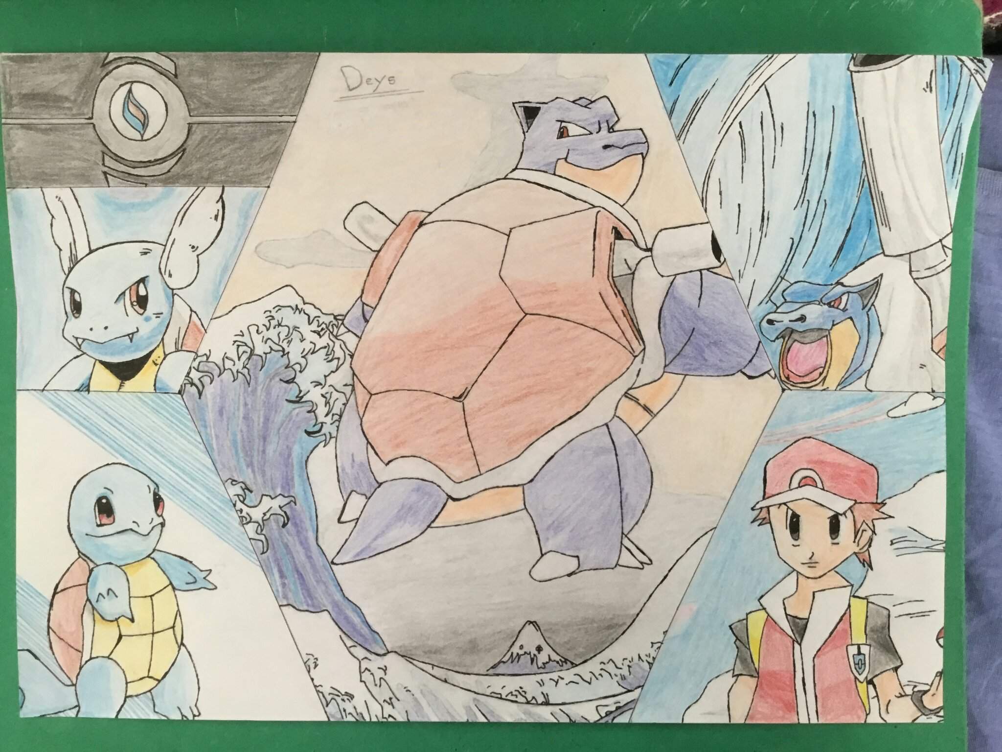 Dessin Fan Art De Tortank Termin Frenchrppokemon Amino