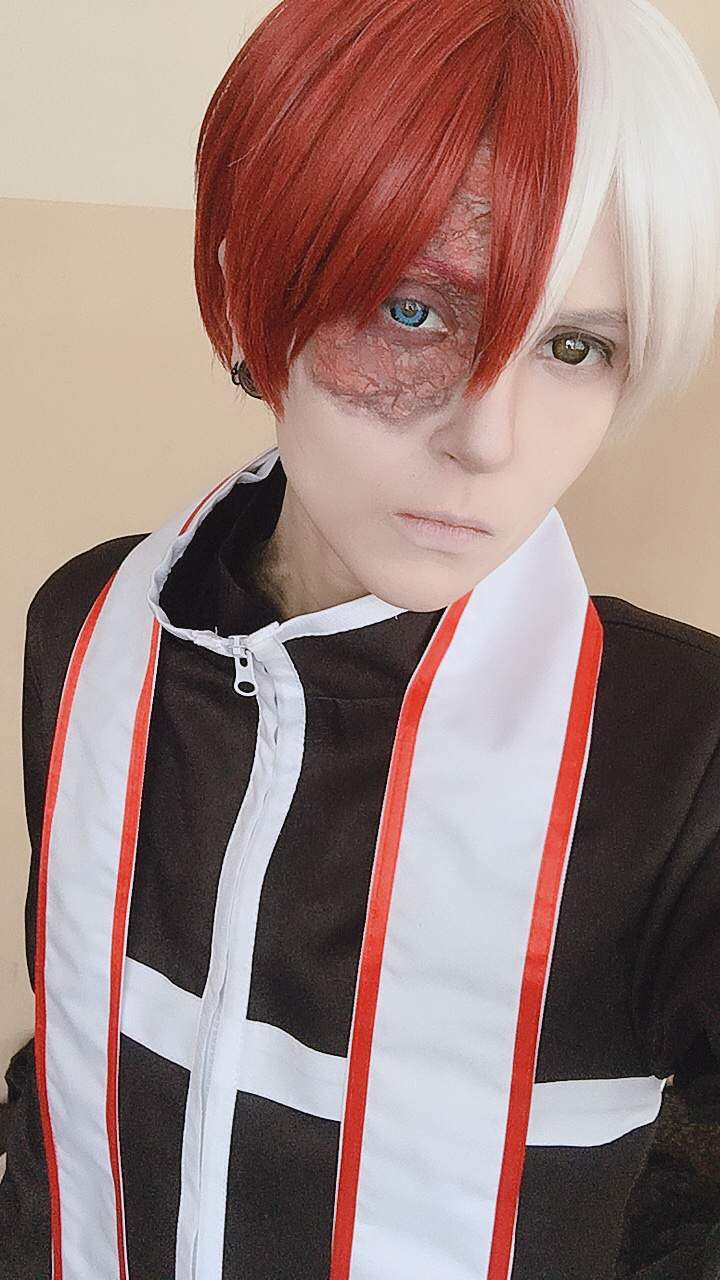 female shoto todoroki cosplay