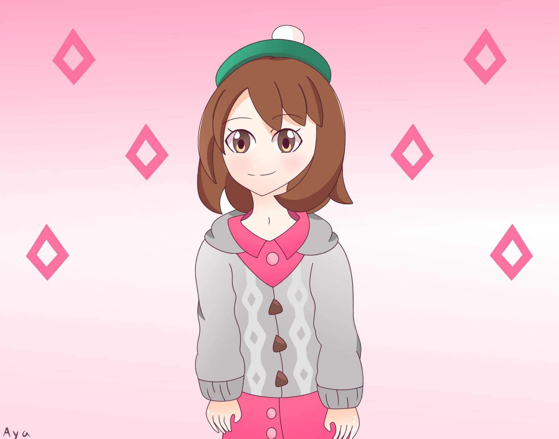 Pokemon Art Female Protagonist Pokémon Sword and Shield Amino