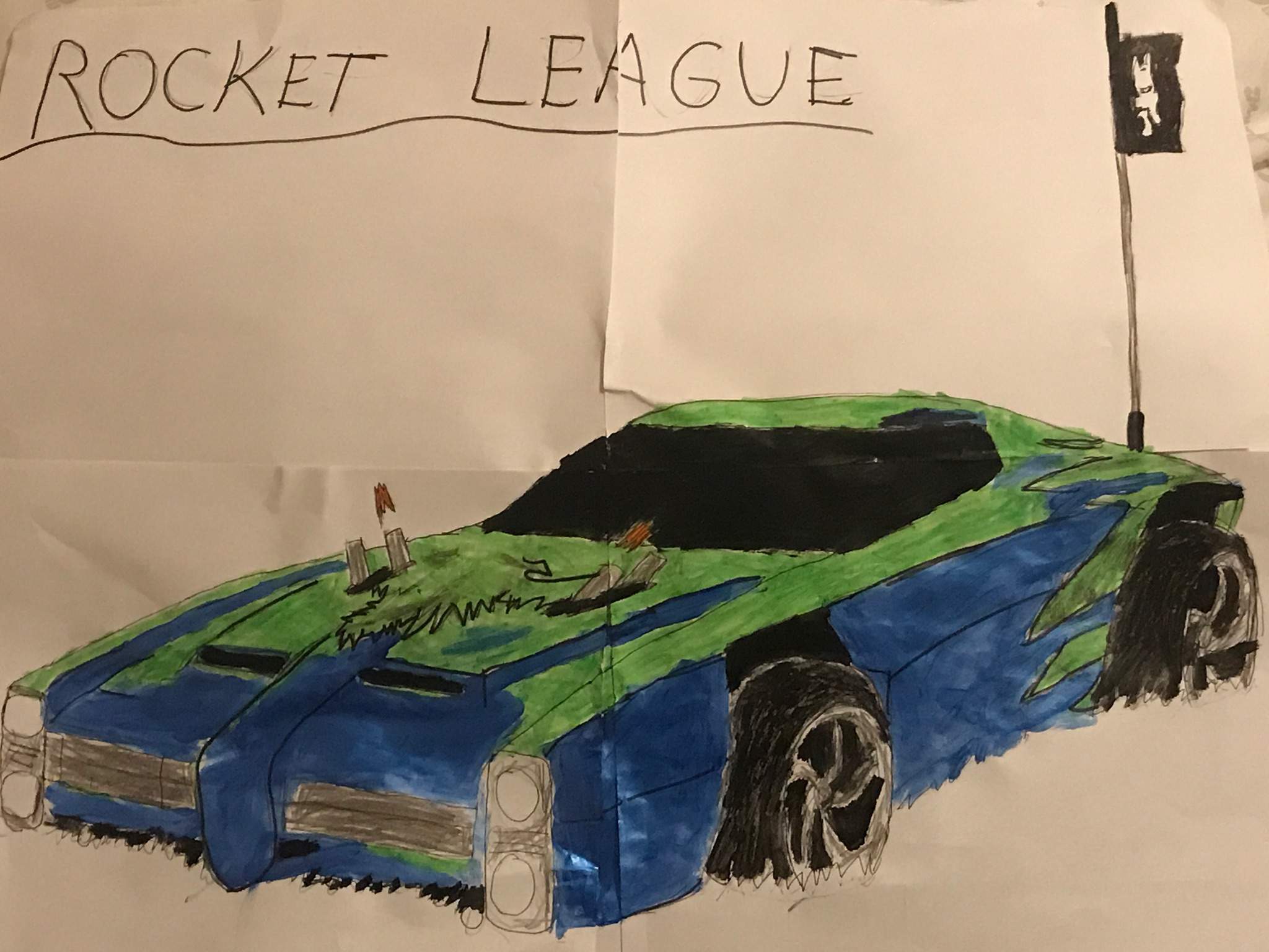 I Made A Poster Of My Dominus Rocket League Amino