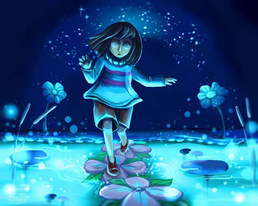 🌊 Waterfall •• Original Lyrics + Lyrical Demo! 🌊 | Undertale Amino