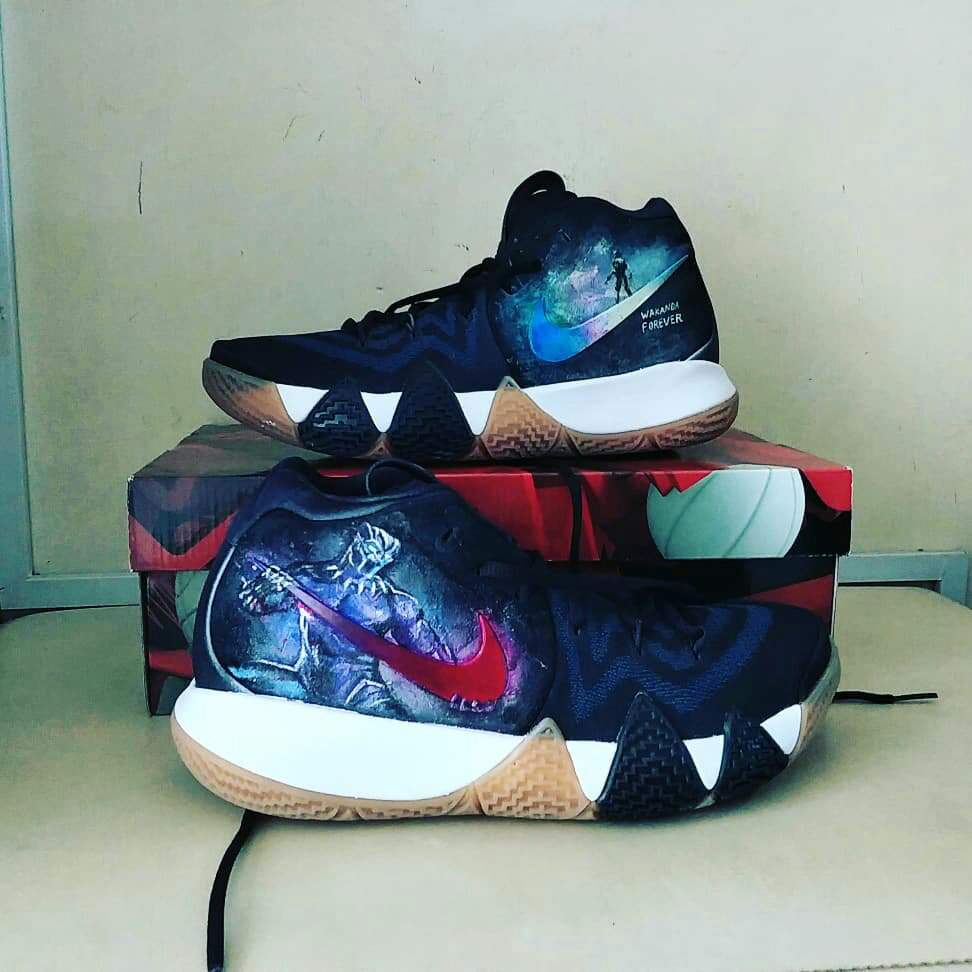 kyrie 5 black panther