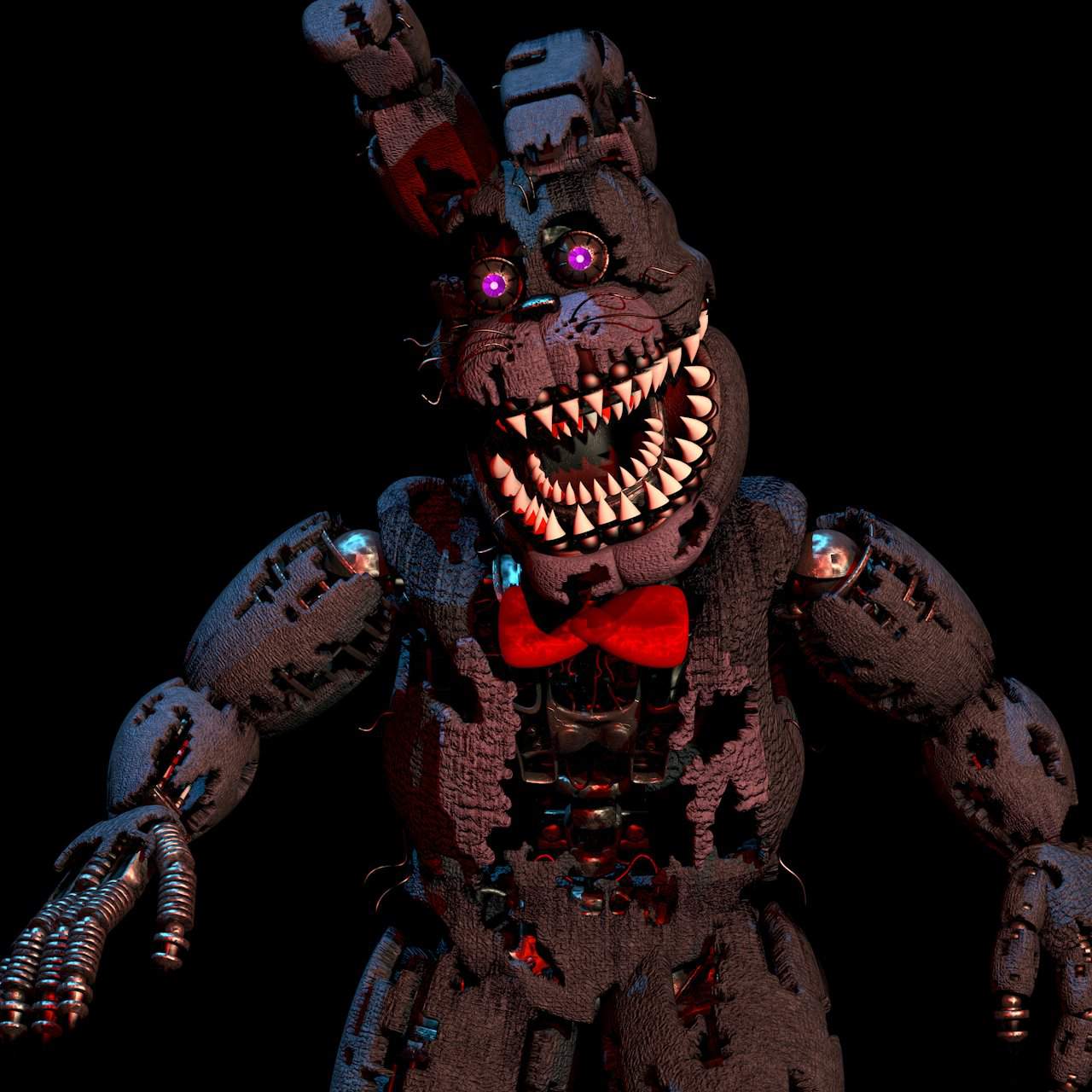 FNAF 4 кошмарный Бонни