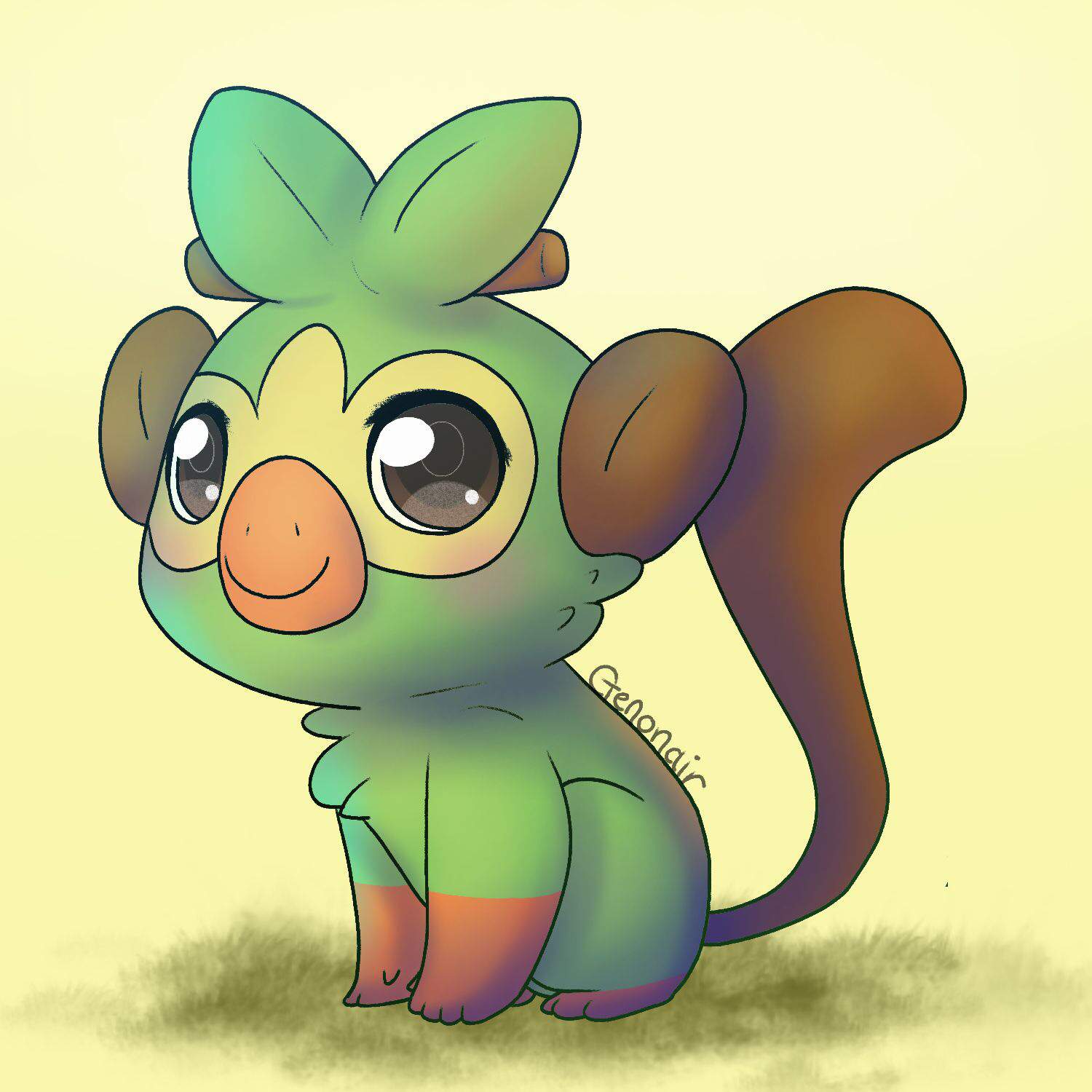 grookey pokedoll