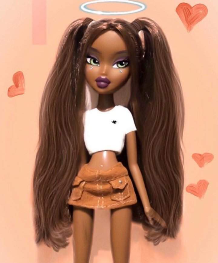 brown bratz doll