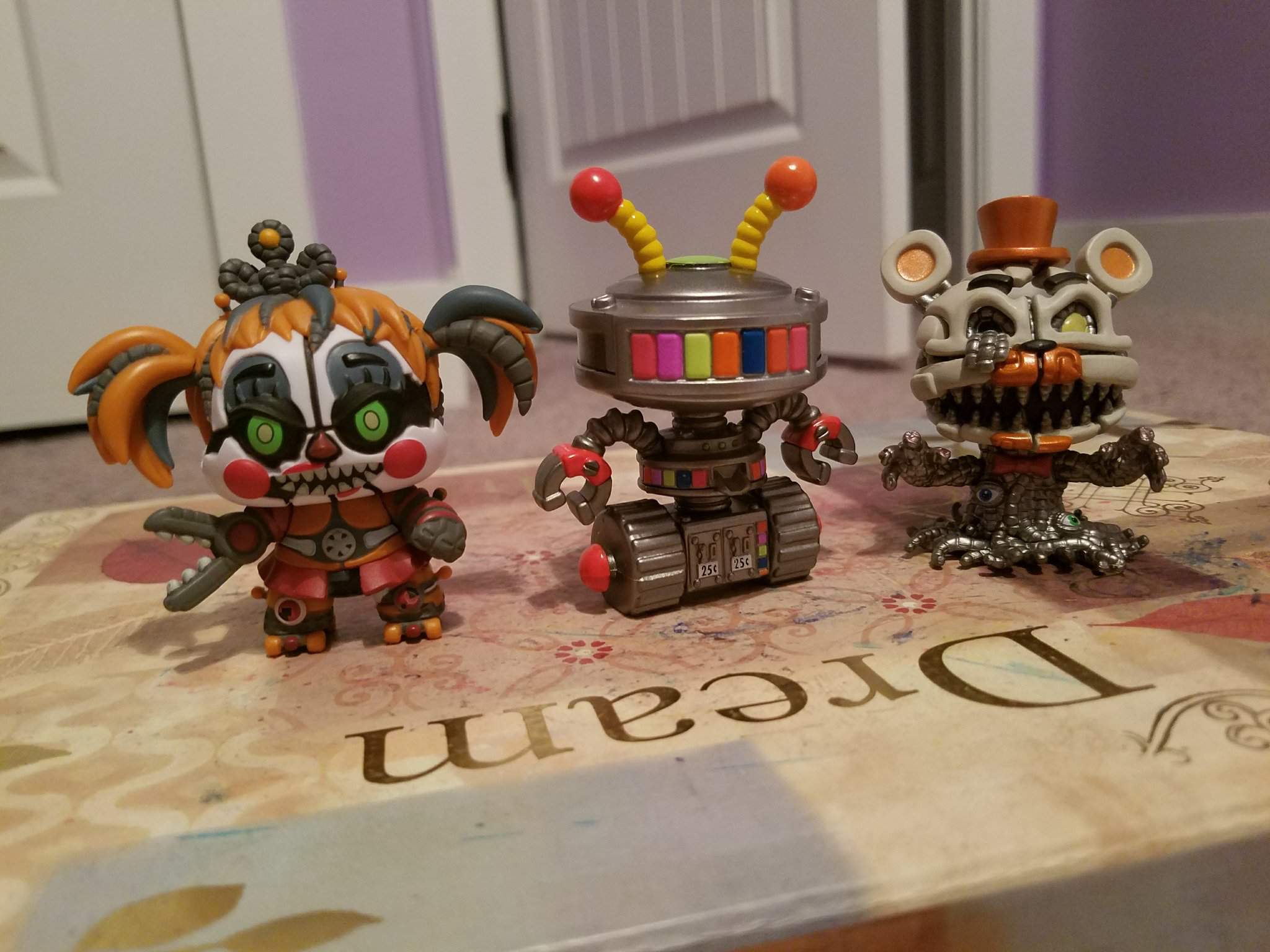 fnaf 6 mystery minis gamestop