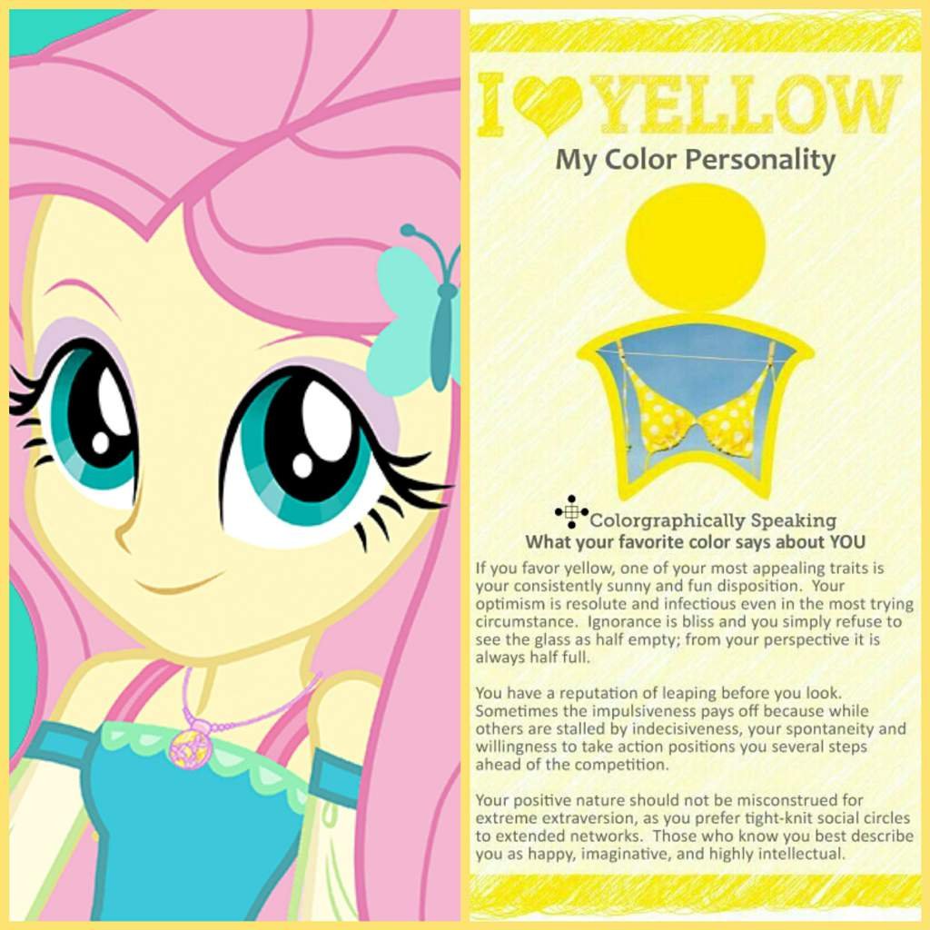 Fluttershy has a yellow personality | MLP: Equestria Girls Amino