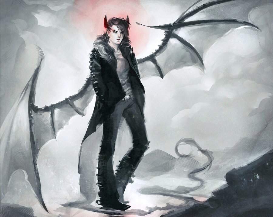 Half human half demon anime