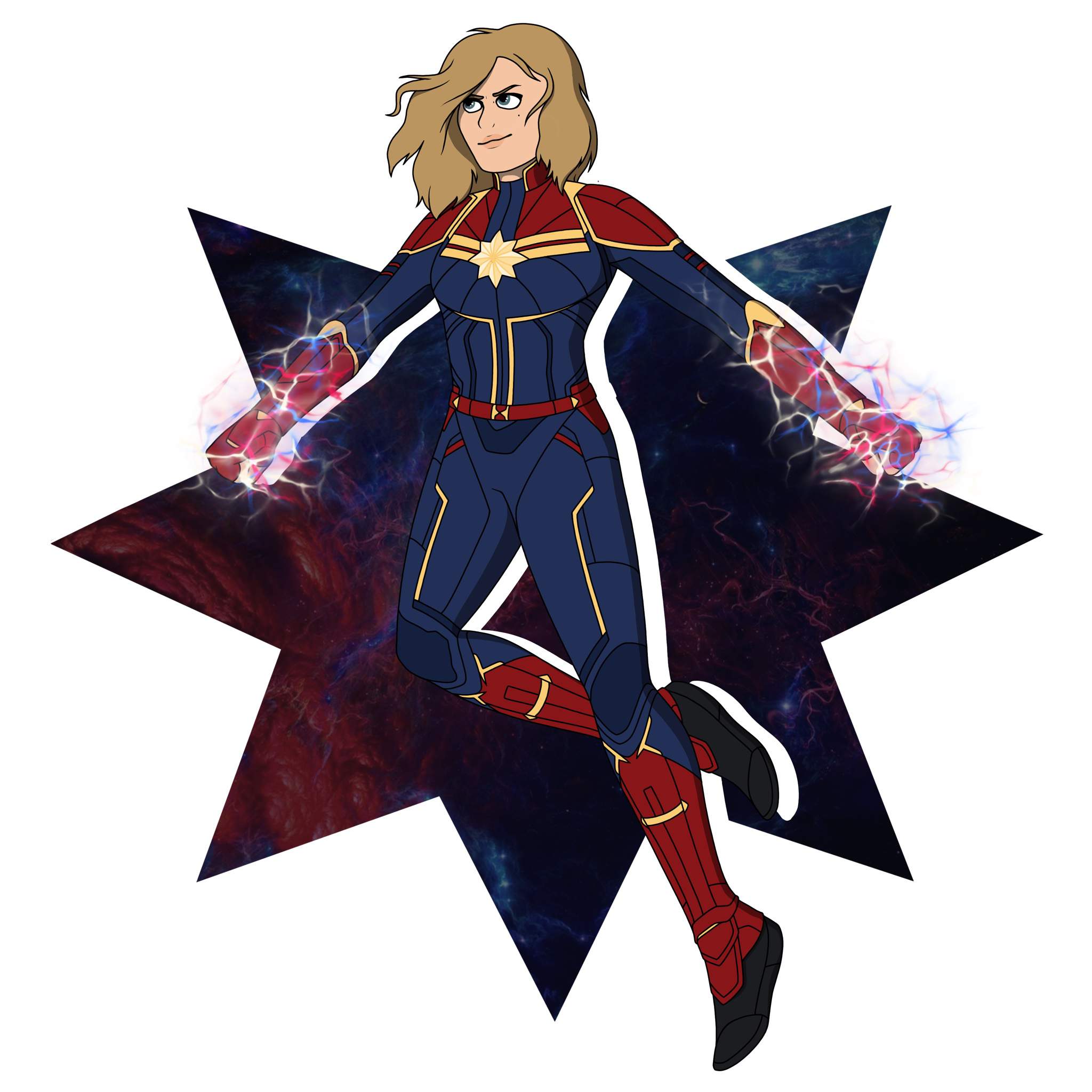 Captain Marvel Fan Art Marvel Amino