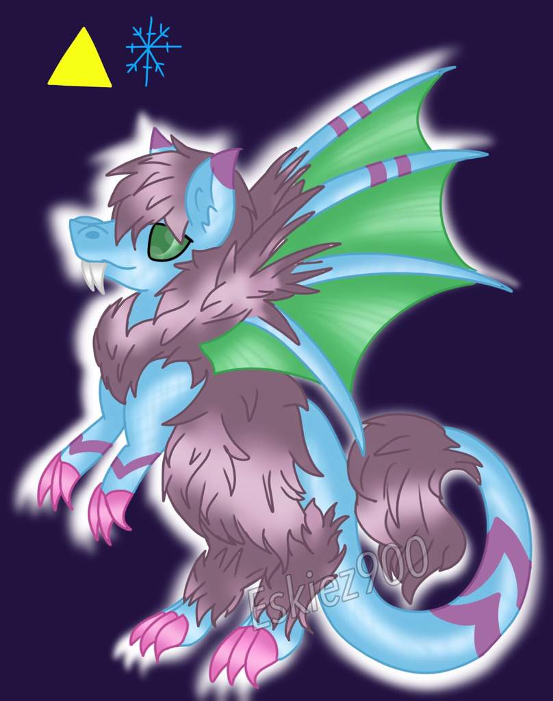 New Dragon Vale Oc Any Name Ideas He S A Cold And Light Dragon