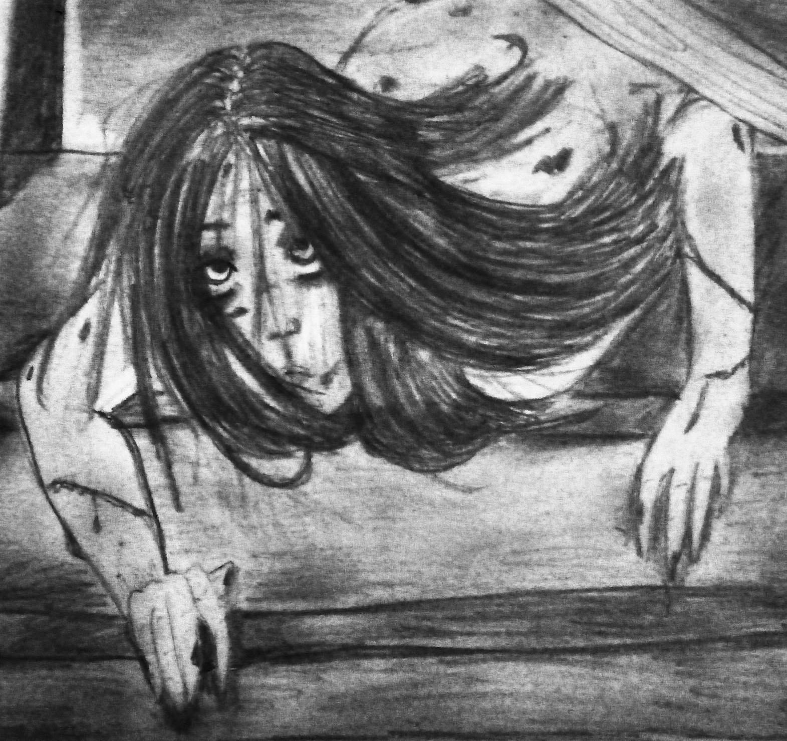 The Grudge Drawing Horror Amino