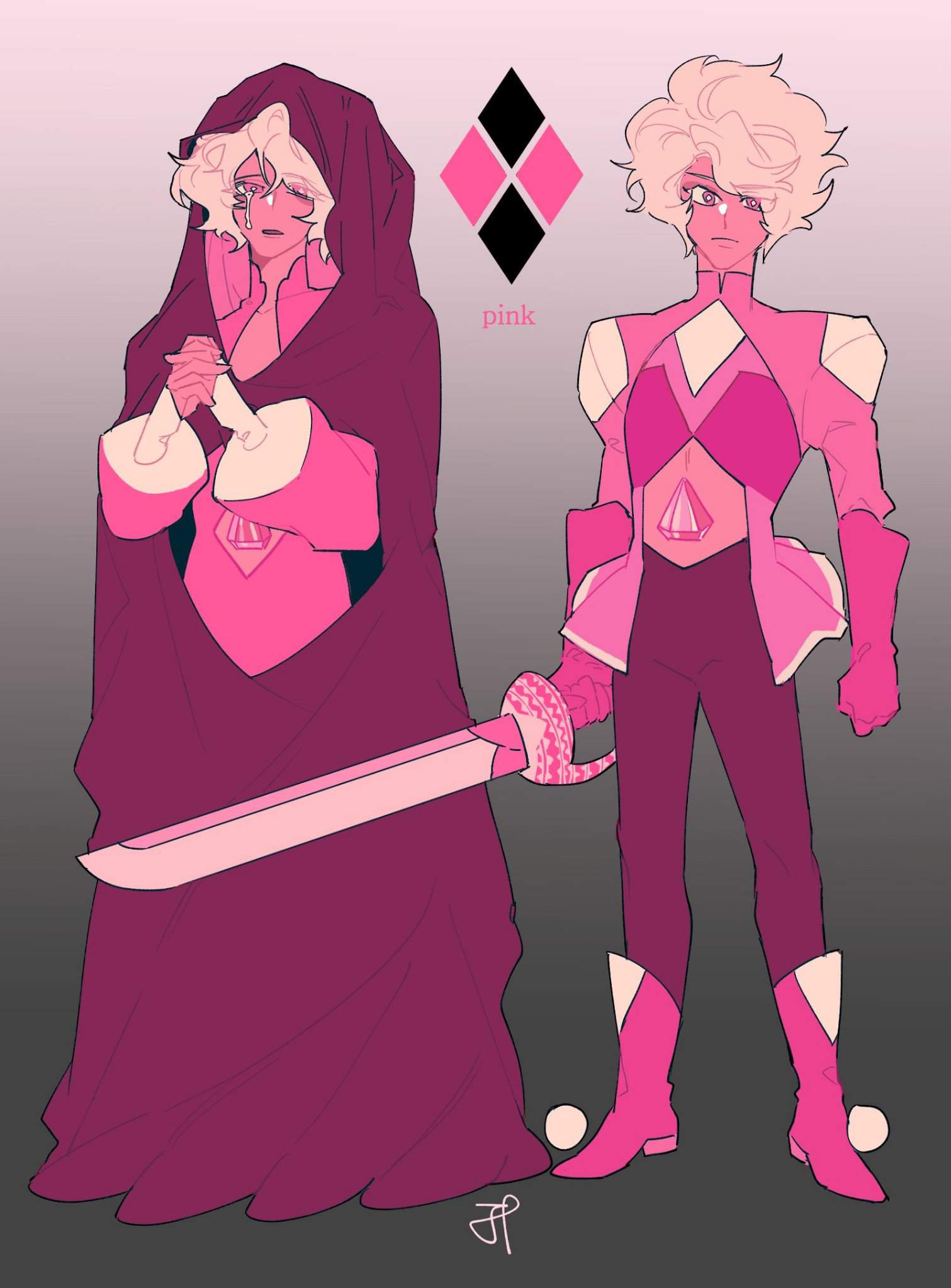 Pink Diamond Genderbend ↷ Steven Universe Español Amino