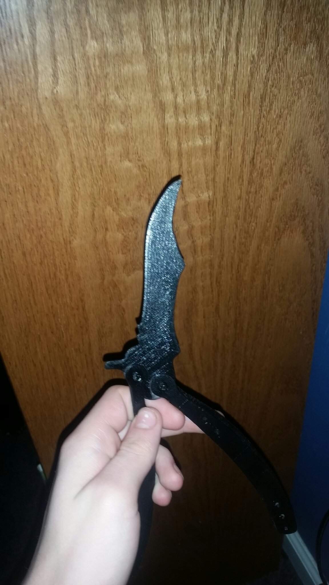 Download 3d Printed Butterfly Knife Counter Strike Amino