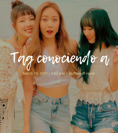 ᴛᴀɢ ᴄᴏɴᴏᴄɪᴇɴᴅᴏ ᴀ | Wiki | •Kpop GirlBands• Amino