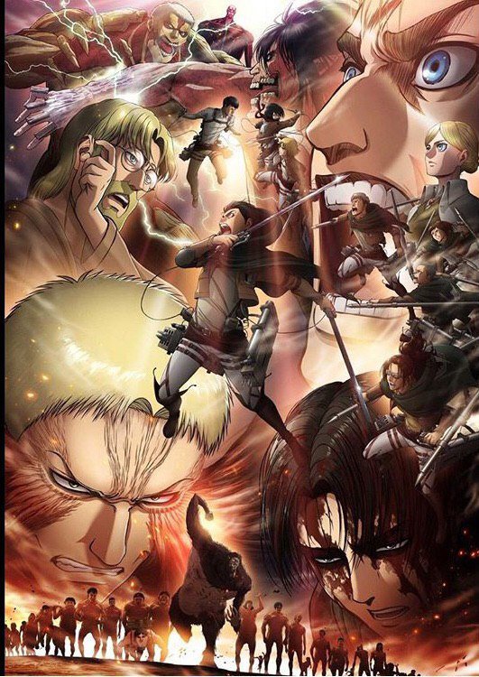 Guerra de titanes anime
