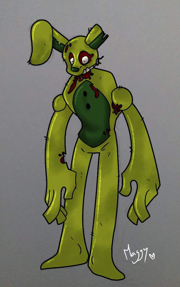 Random Springtrap Doodle Five Nights At Freddy S Amino