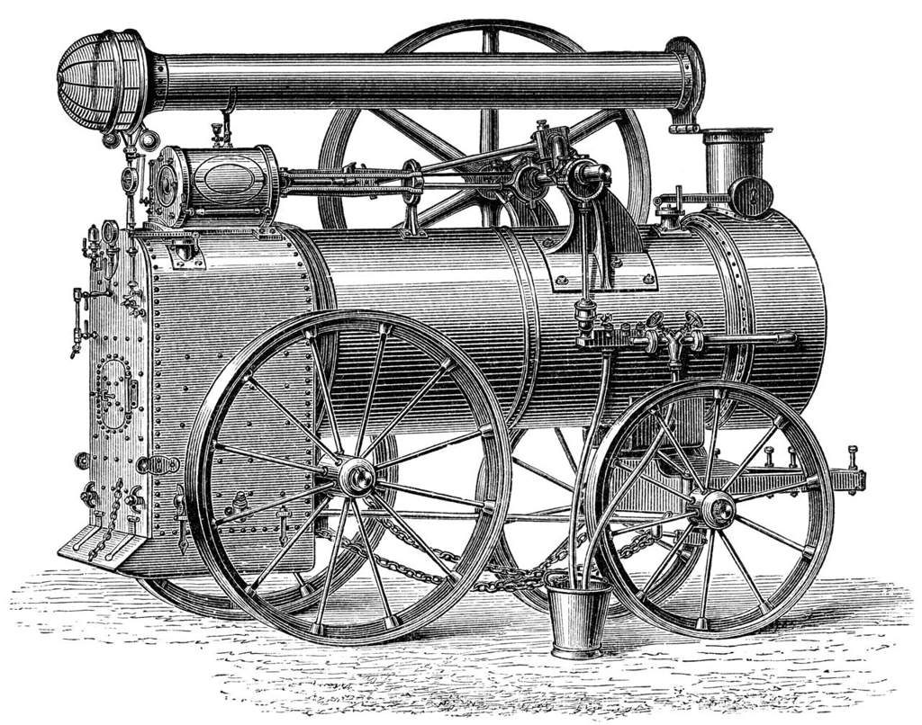 Паровой двигатель 19 век