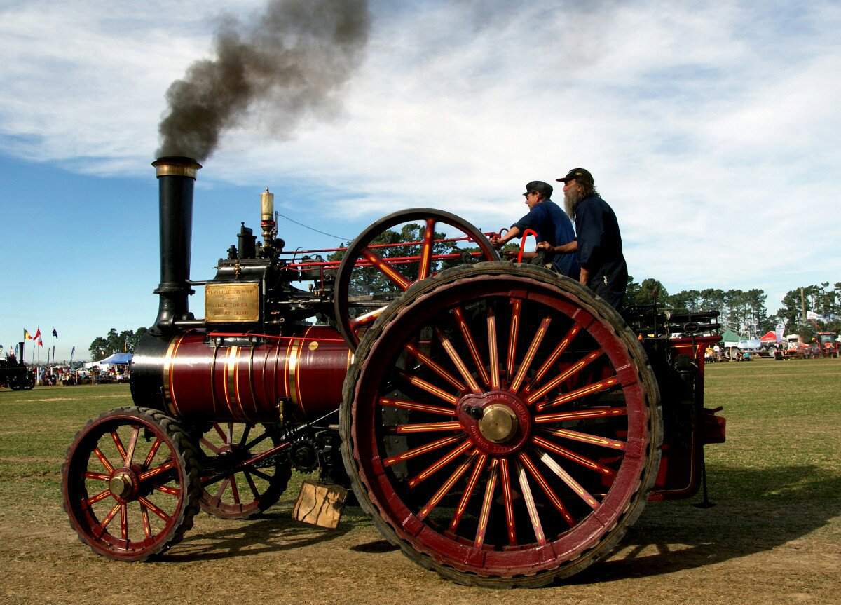 Паровой двигатель 19 века