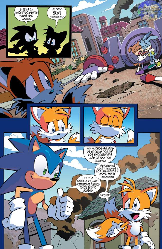 Sonic The Hedgehog 1 Comic IDW Traduccion Español Sonic the