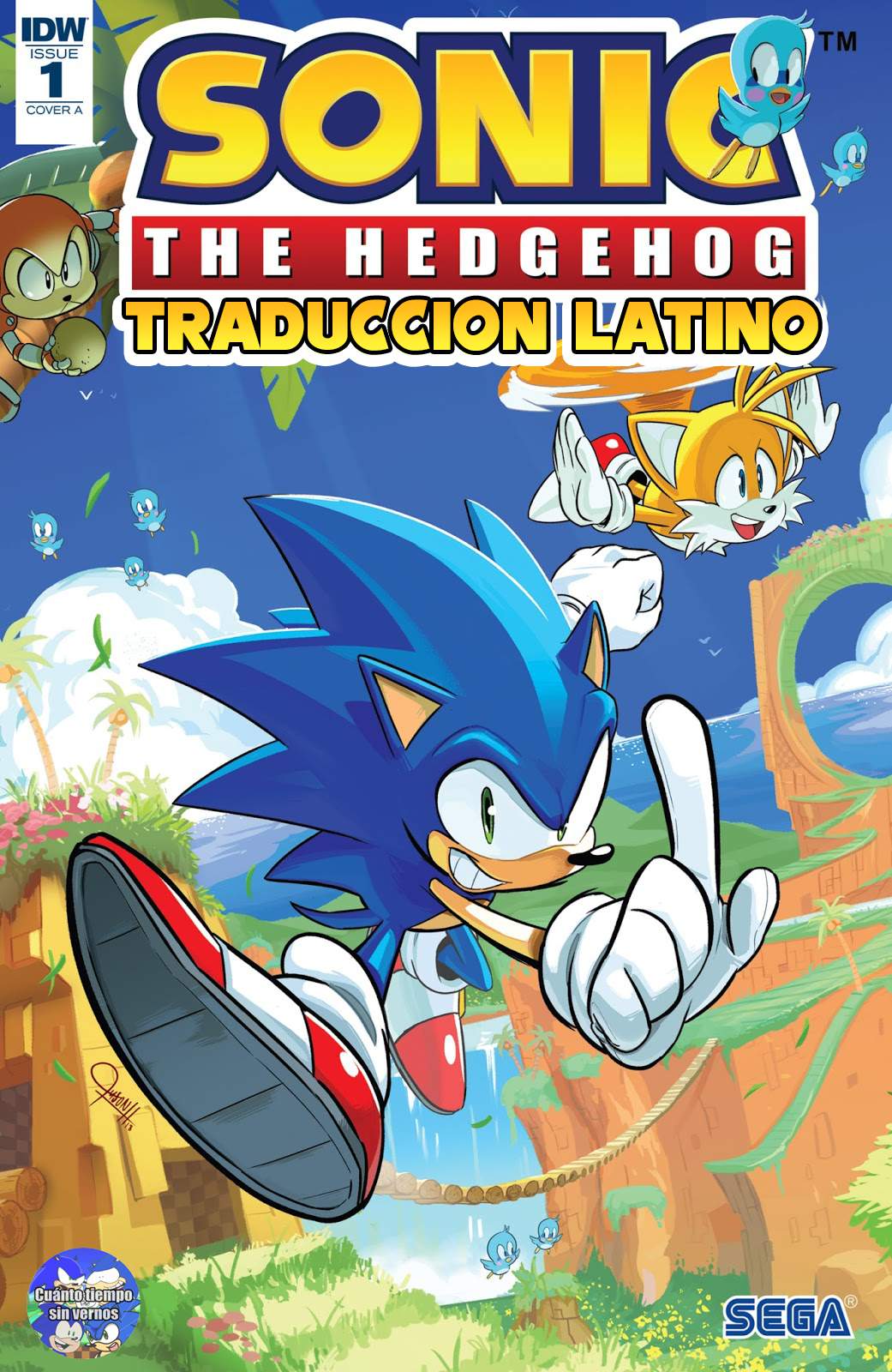 Sonic The Hedgehog #1 (Comic IDW) Traduccion Español | Sonic the