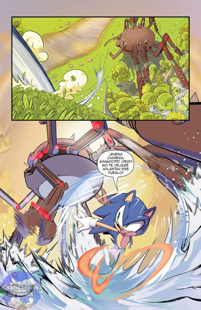 Sonic The Hedgehog Comic Idw Traduccion Espa Ol Sonic The