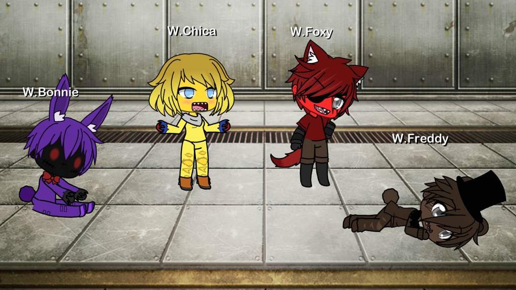 Ask or Dare Fnaf 2/The withered ones | Official VOAdam’s Crew Amino Amino