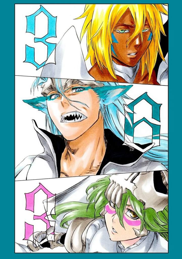 The 3 remaining Espada. Bleach Amino