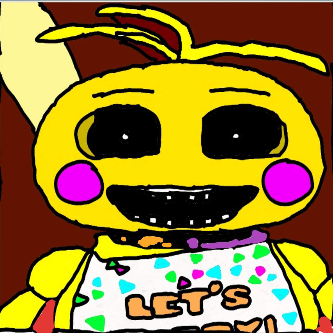 Toy Chica Drawing Five Nights At Freddy S Amino