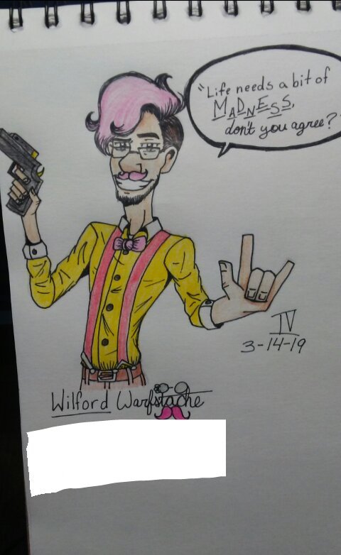 Wilford Warfstache Markiplier Amino Amino 