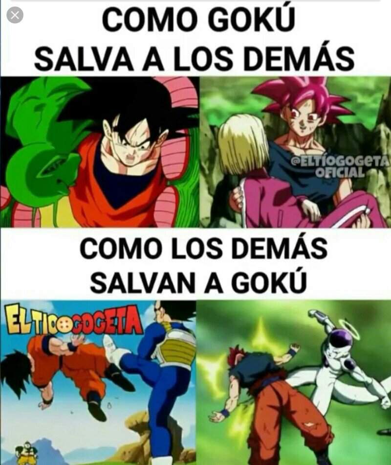 Cómo Goku Salva A Los Demás Y Como Los Demás Salvan A Goku Dragon Ball EspaÑol Amino 