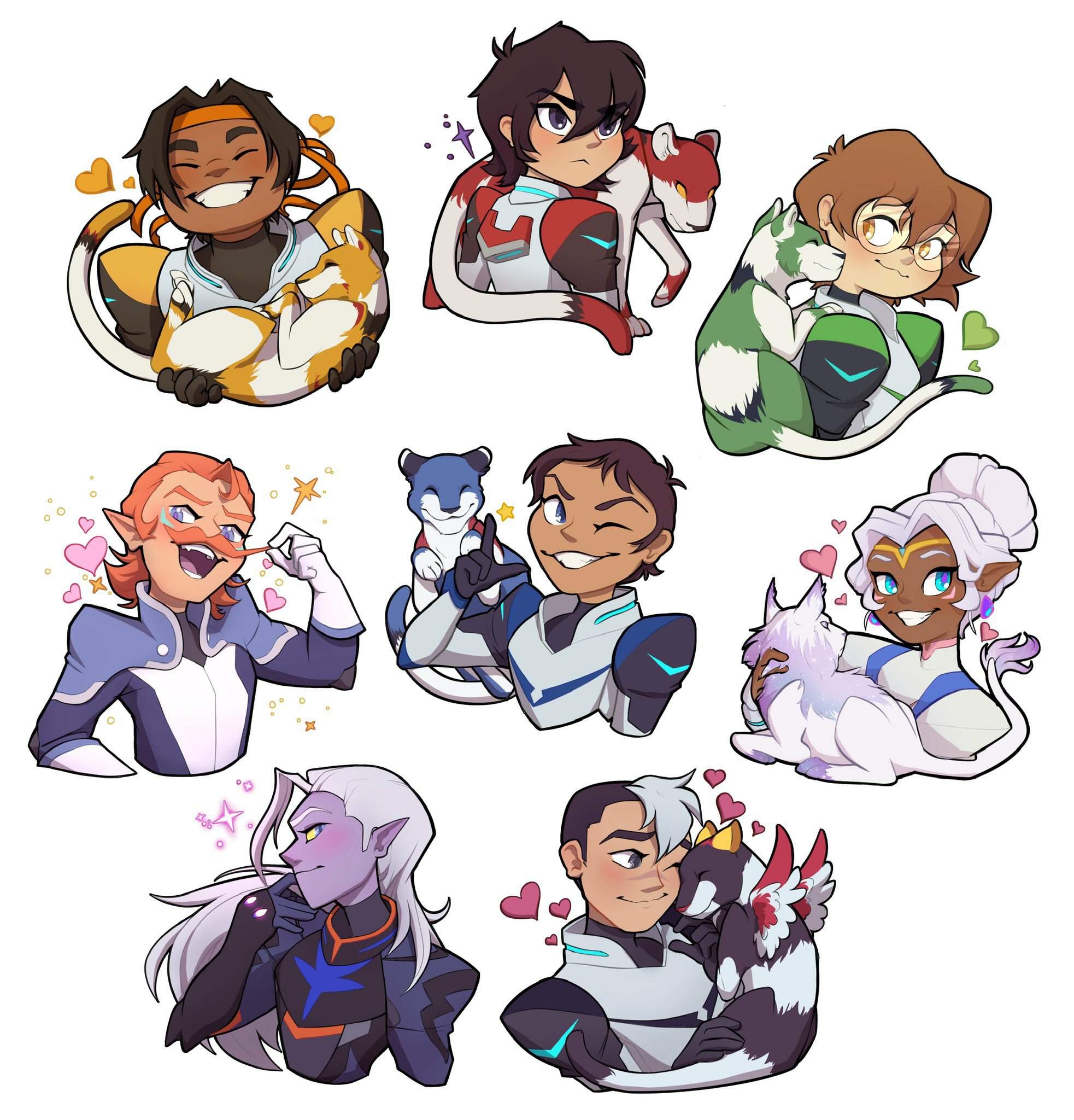 Voltron Stickers and a new store! 