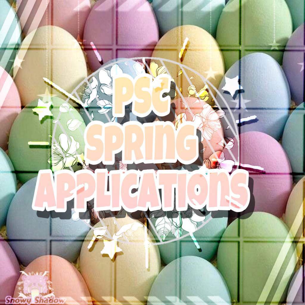 🐇※ PSC Spring Applications ※🐇 AJ Amino Amino