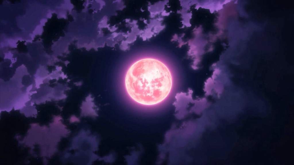 Full moon night anime