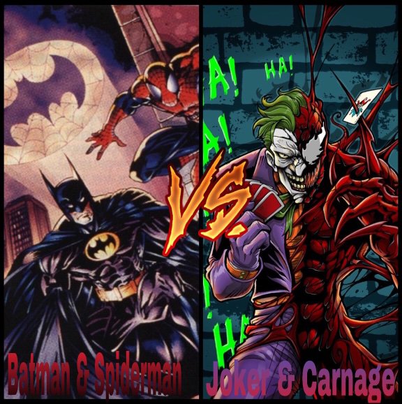 Batman & Spiderman Vs Joker & Carnage Battle Arena Amino Amino.