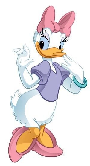 Daisy duck schminken