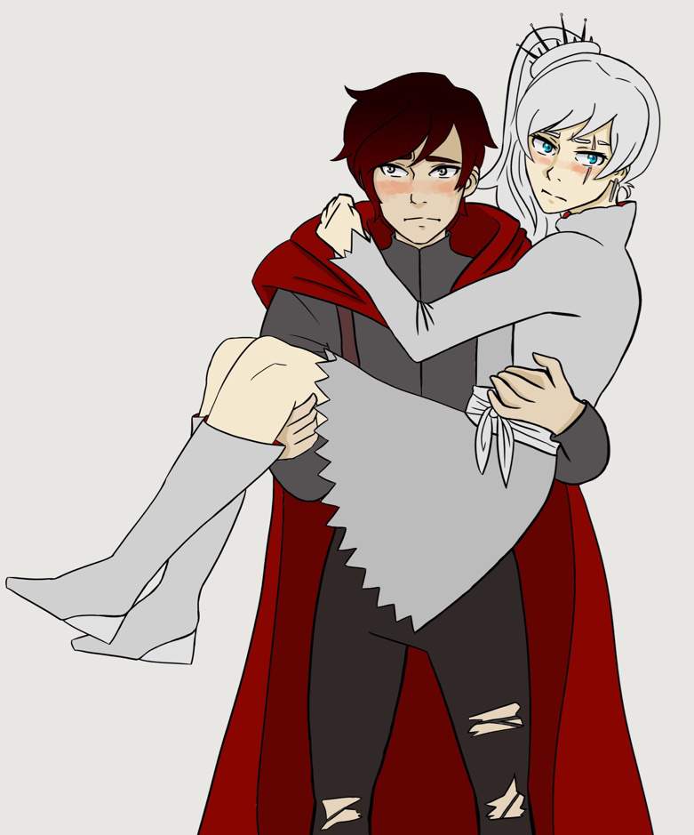 Male!Ruby and Weiss request RWBY Amino.